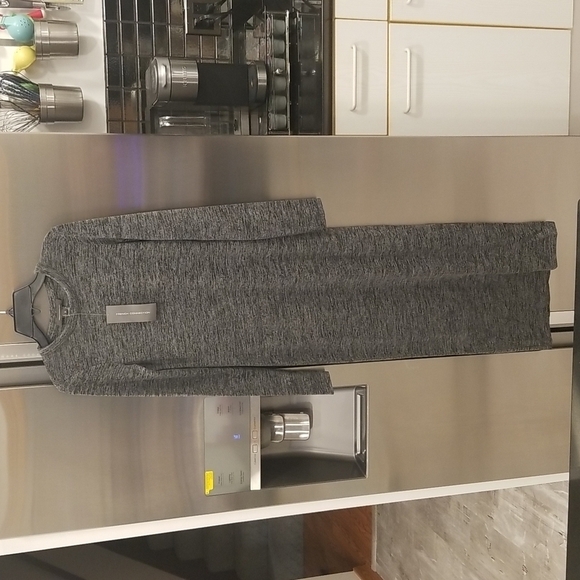 💕FRENCH CONNECTION💕 Sweeter Midi Sweater Dress ~ Grey Melange Small S NWT - Picture 9 of 15